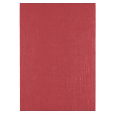 Vaessen Creative Tonkarton (Leinenstruktur) - Ruby